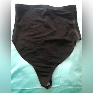 NWT SKIMS Sculpt Black Semi-Sheer High-Waisted Tummy Control